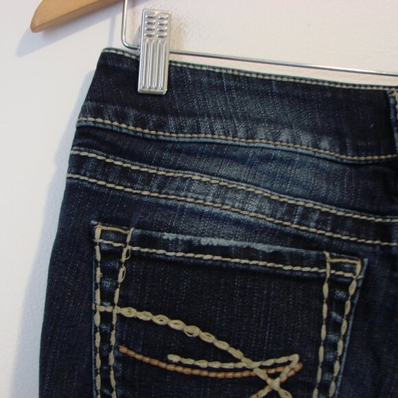 Silver Suki Slim Jeans Dark Wash Skinny Straight Tall Size 28 W28 L31 - Picture 14 of 15